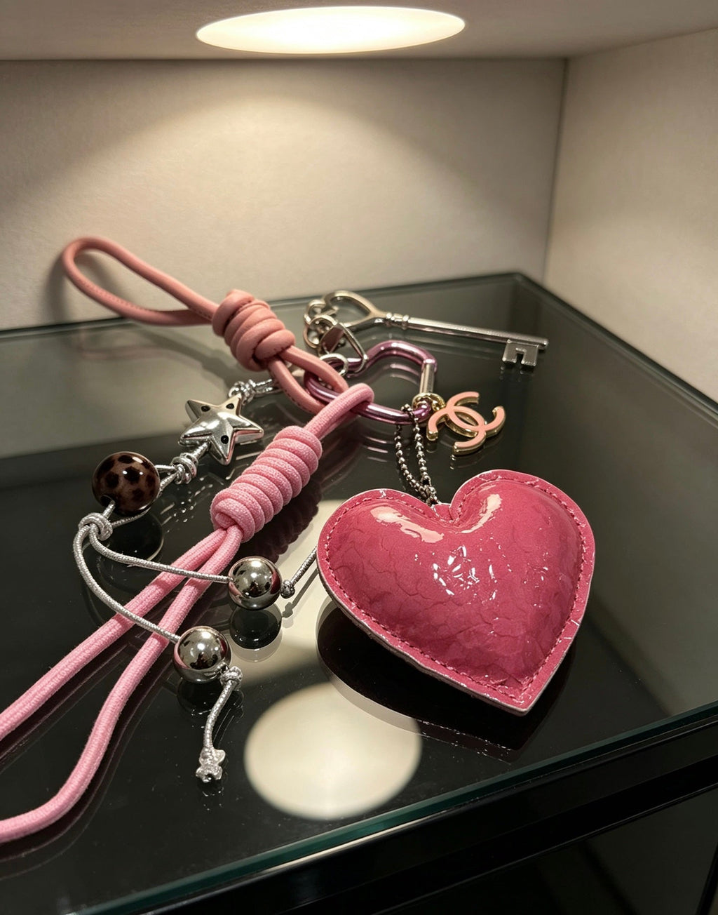 CHANEL Bag Charm Keychain