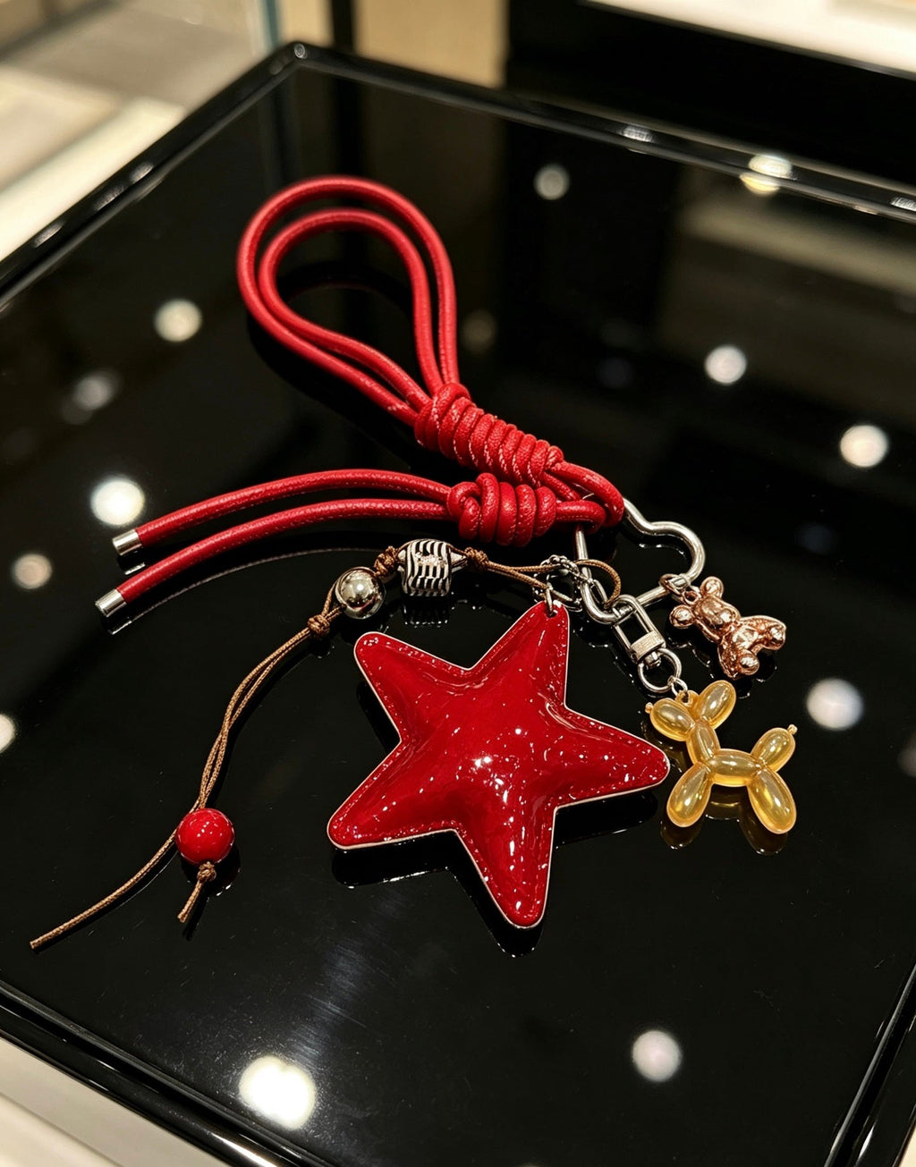 CHANEL Bag Charm Keychain