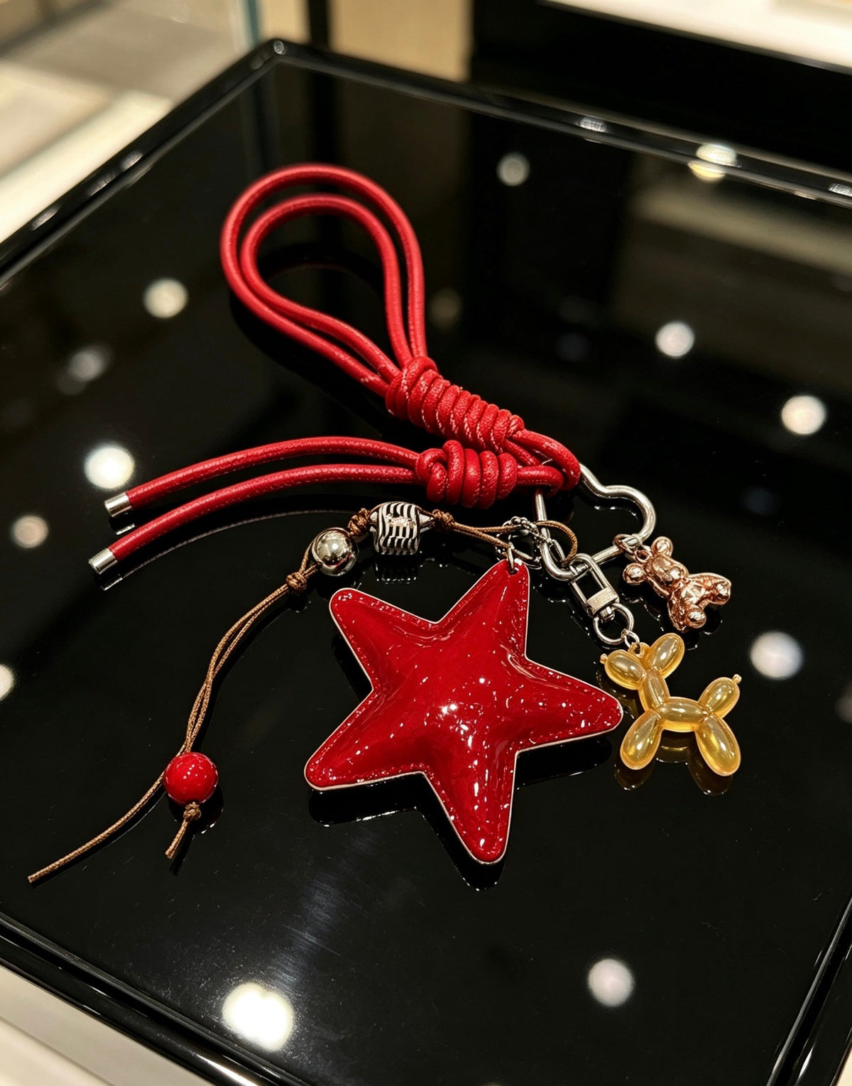 CHANEL Bag Charm Keychain