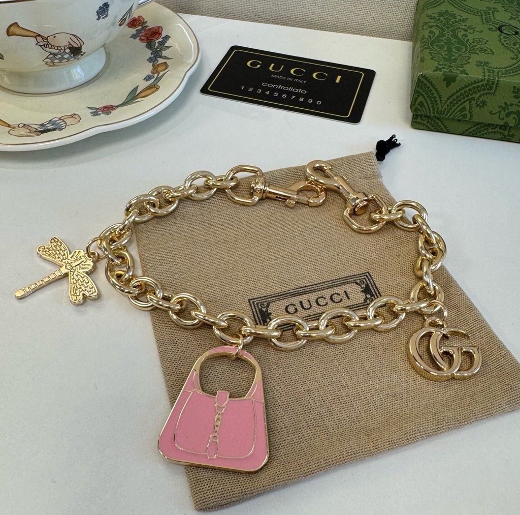 GUCCI Bag Charm Keychain