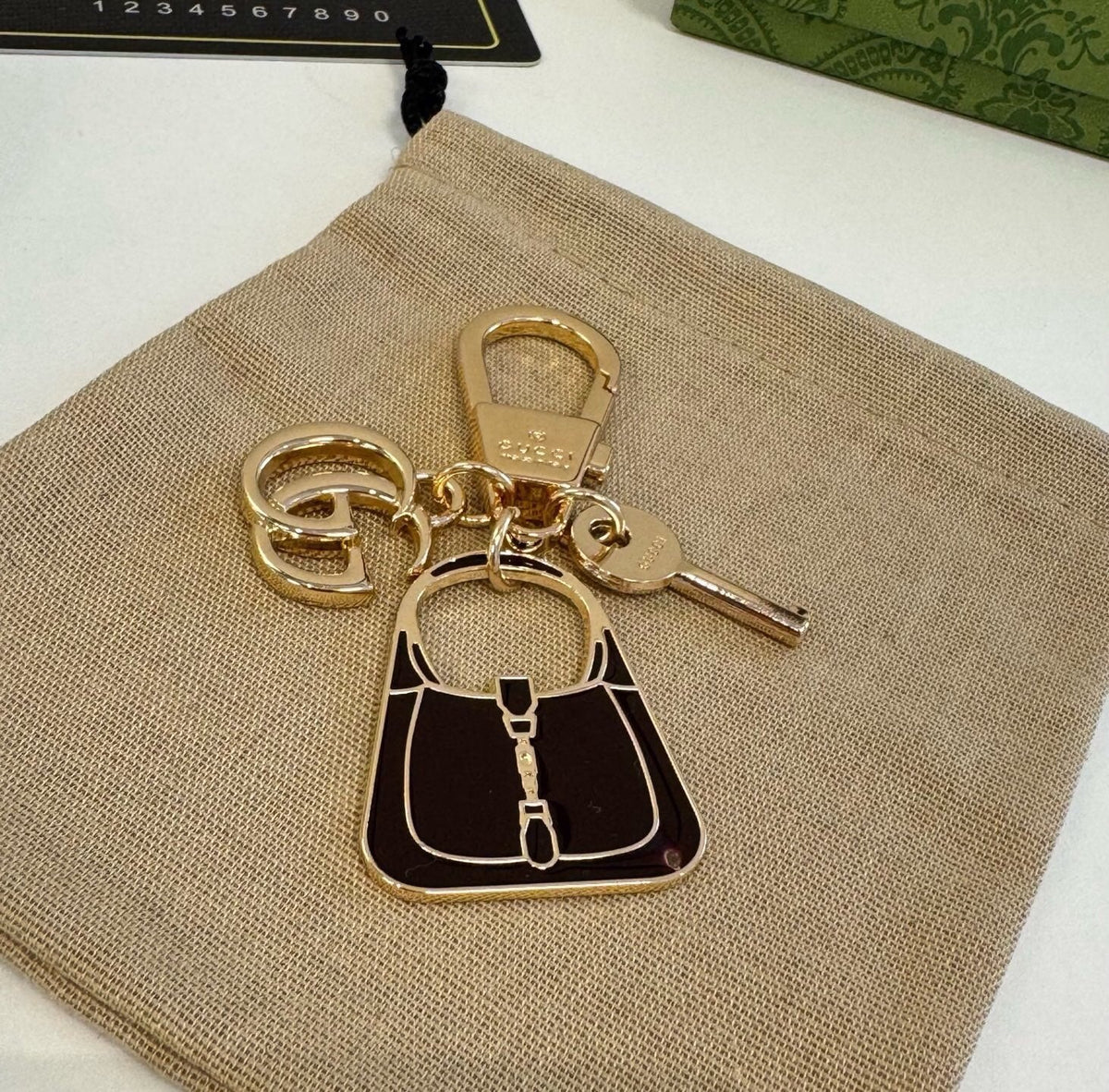 GUCCI Bag Charm Keychain