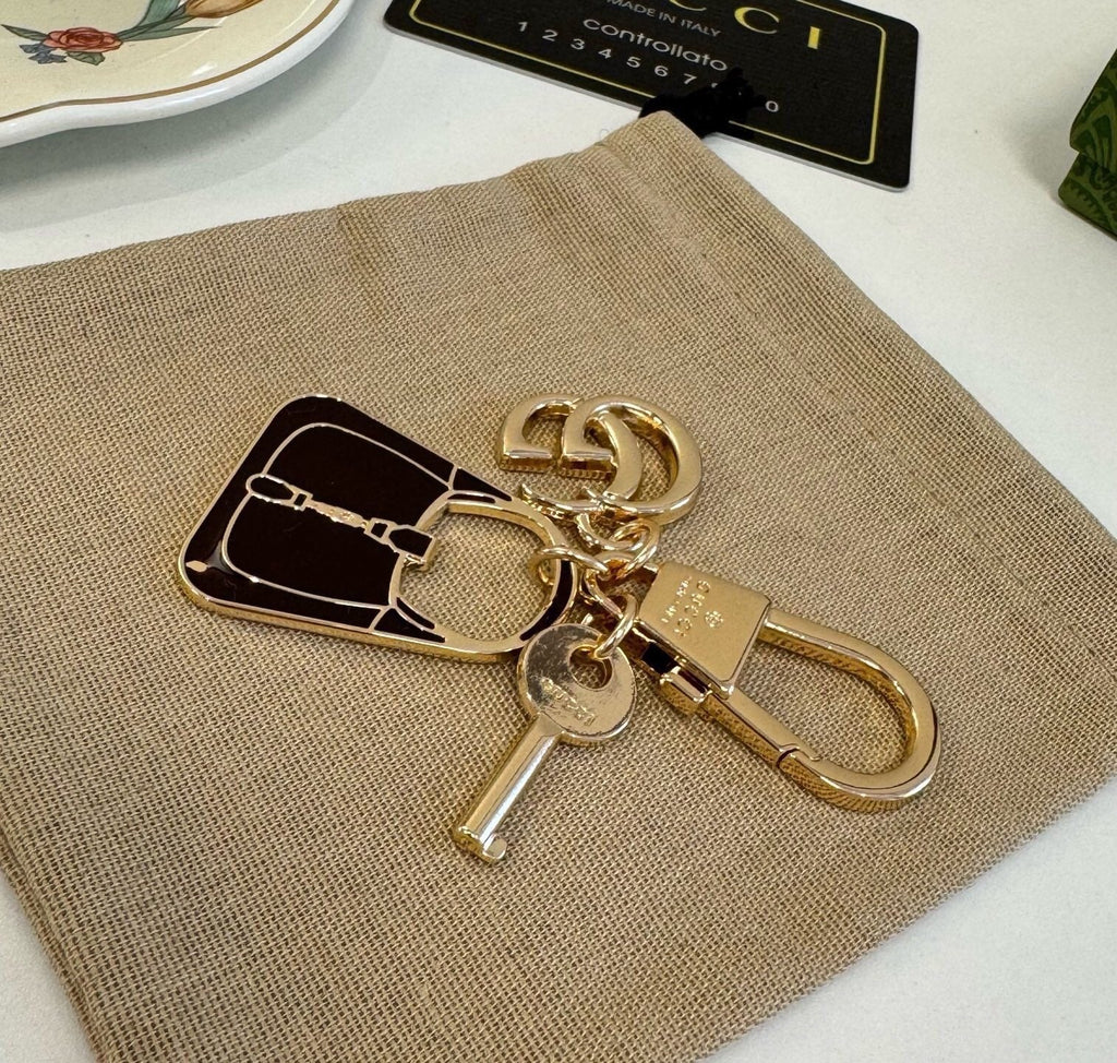 GUCCI Bag Charm Keychain