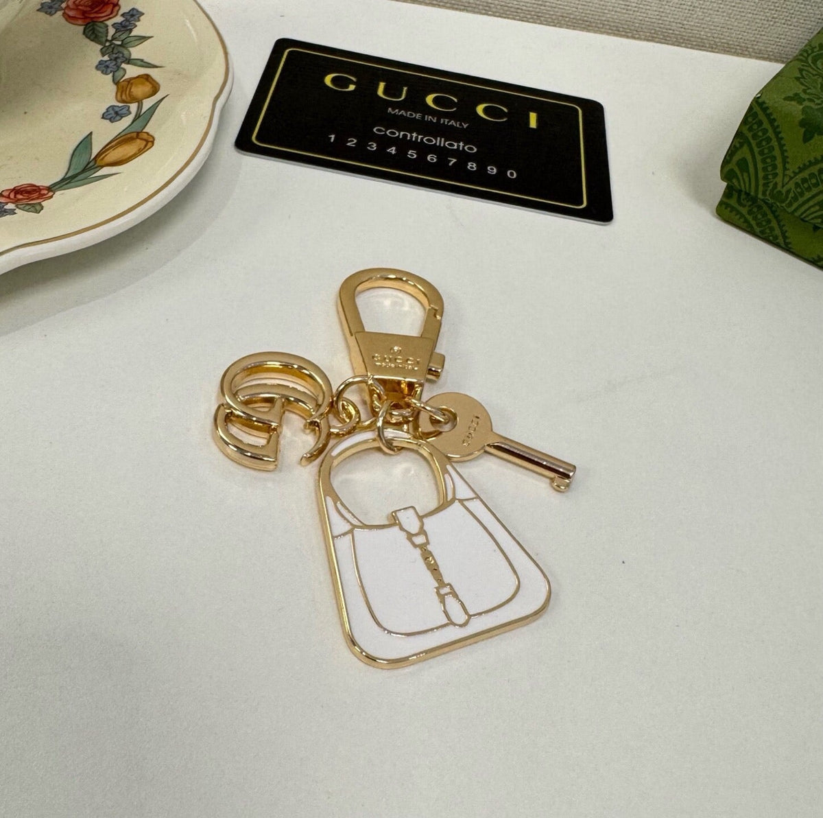 GUCCI Bag Charm Keychain