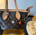 LOUIS VUITTON Canvas Bag Charm Keychain