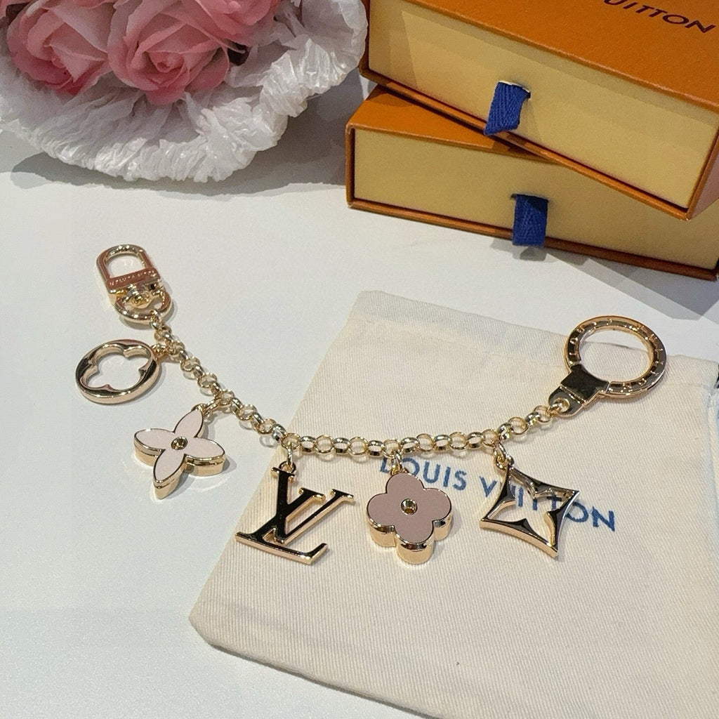 LOUIS VUITTON Canvas Bag Charm Keychain