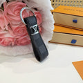 LOUIS VUITTON Logo Bag Charm Keychain