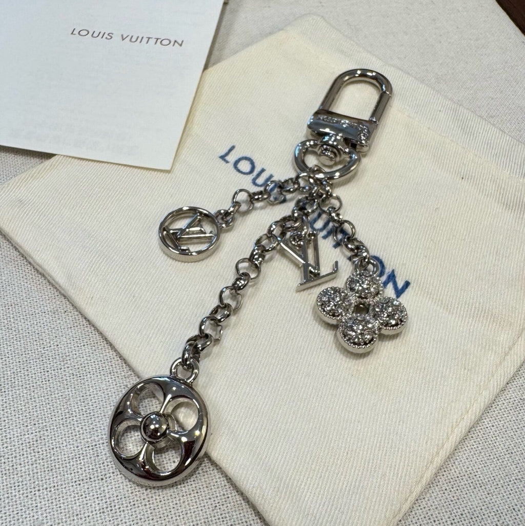 LOUIS VUITTON Metal Bag Charm Keychain