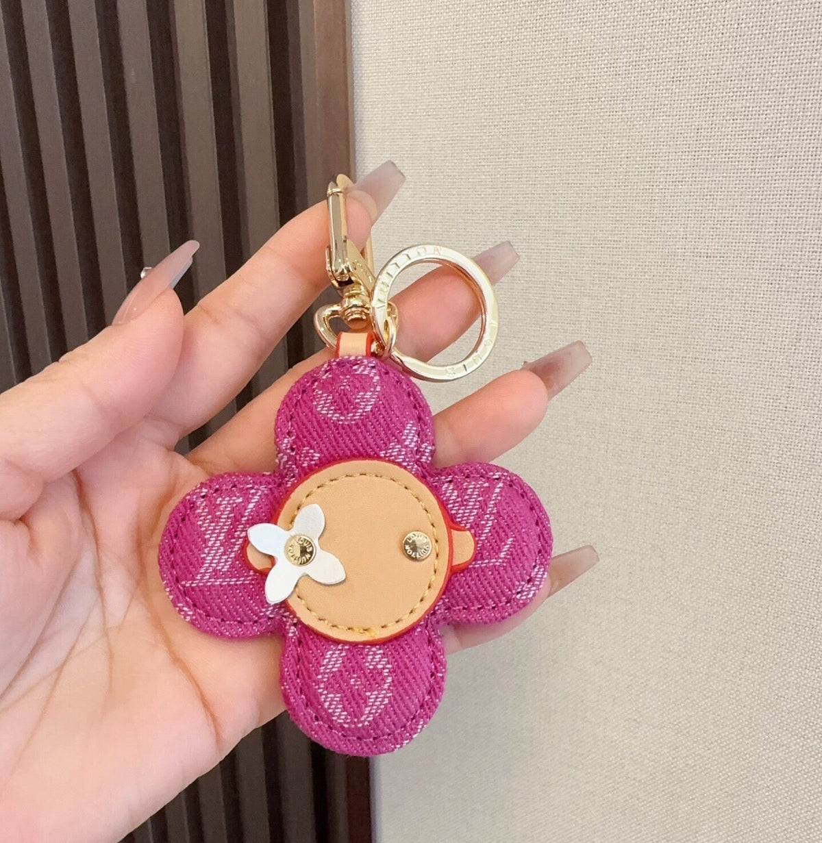 LOUIS VUITTON Bag Charm Keychain
