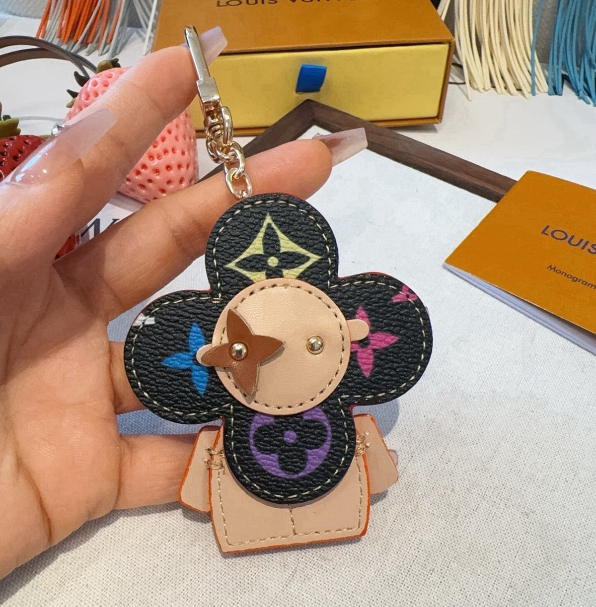 LOUIS VUITTON Bag Charm Keychain