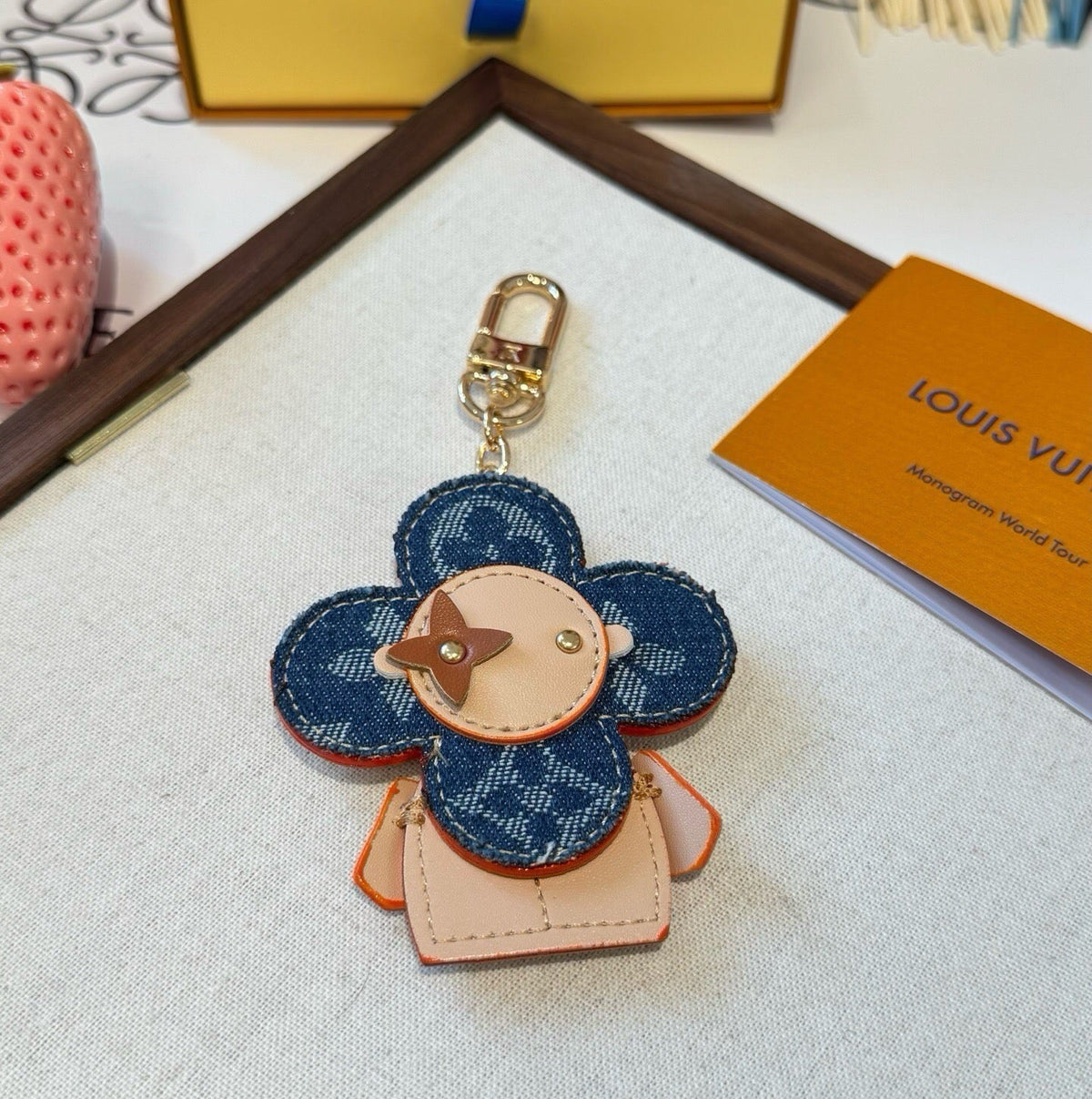 LOUIS VUITTON Bag Charm Keychain