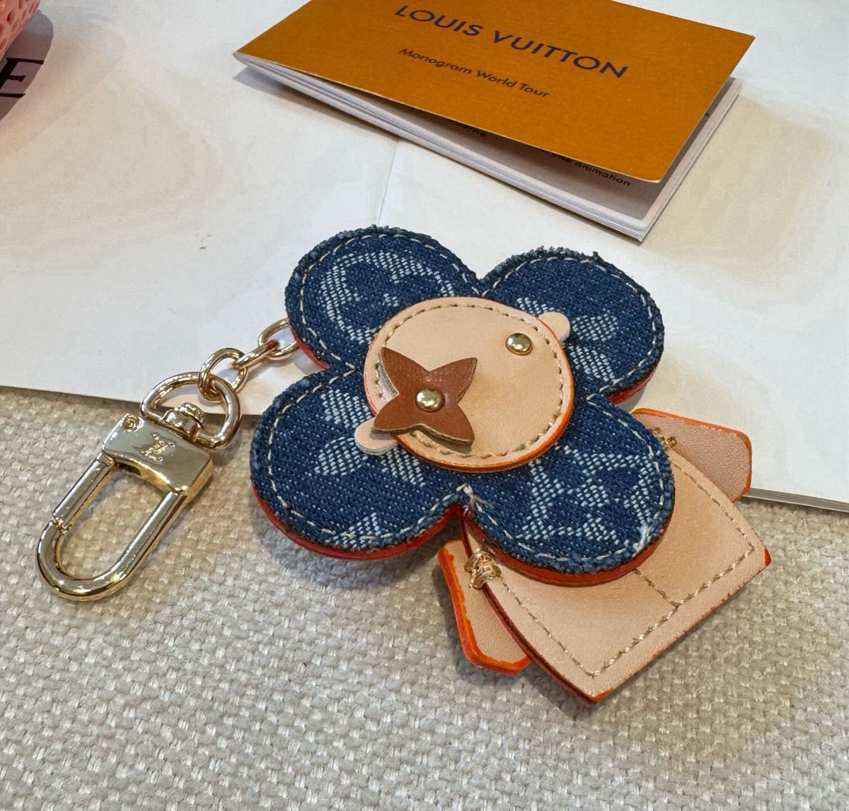 LOUIS VUITTON Bag Charm Keychain