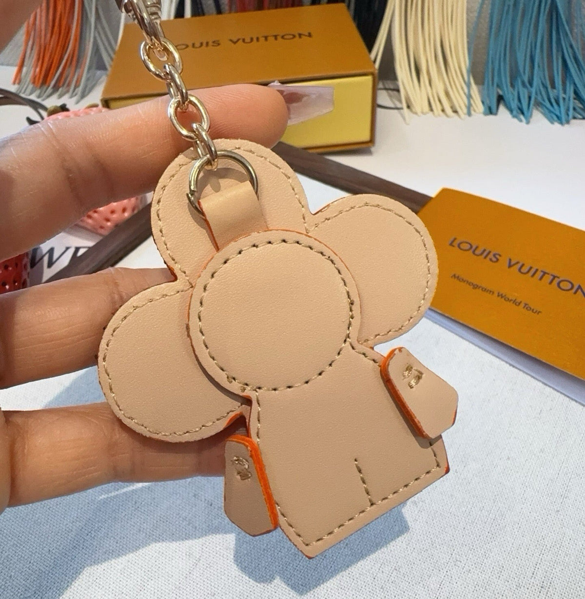 LOUIS VUITTON Bag Charm Keychain