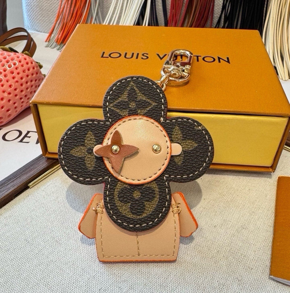 LOUIS VUITTON Bag Charm Keychain