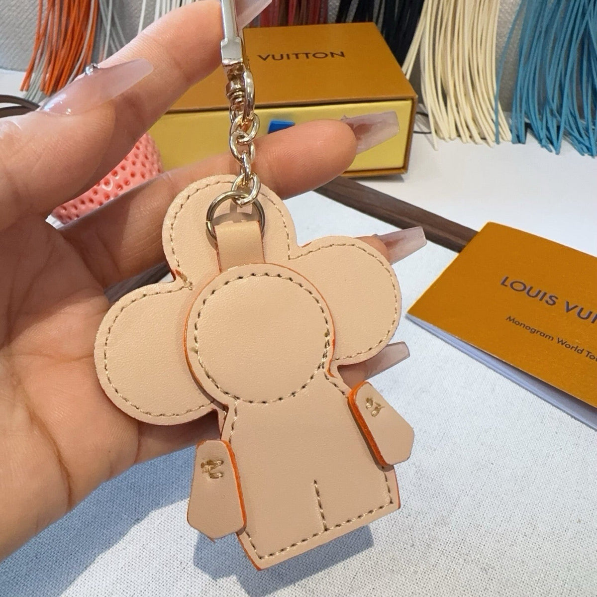 LOUIS VUITTON Bag Charm Keychain