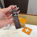 LOUIS VUITTON Logo Bag Charm Keychain