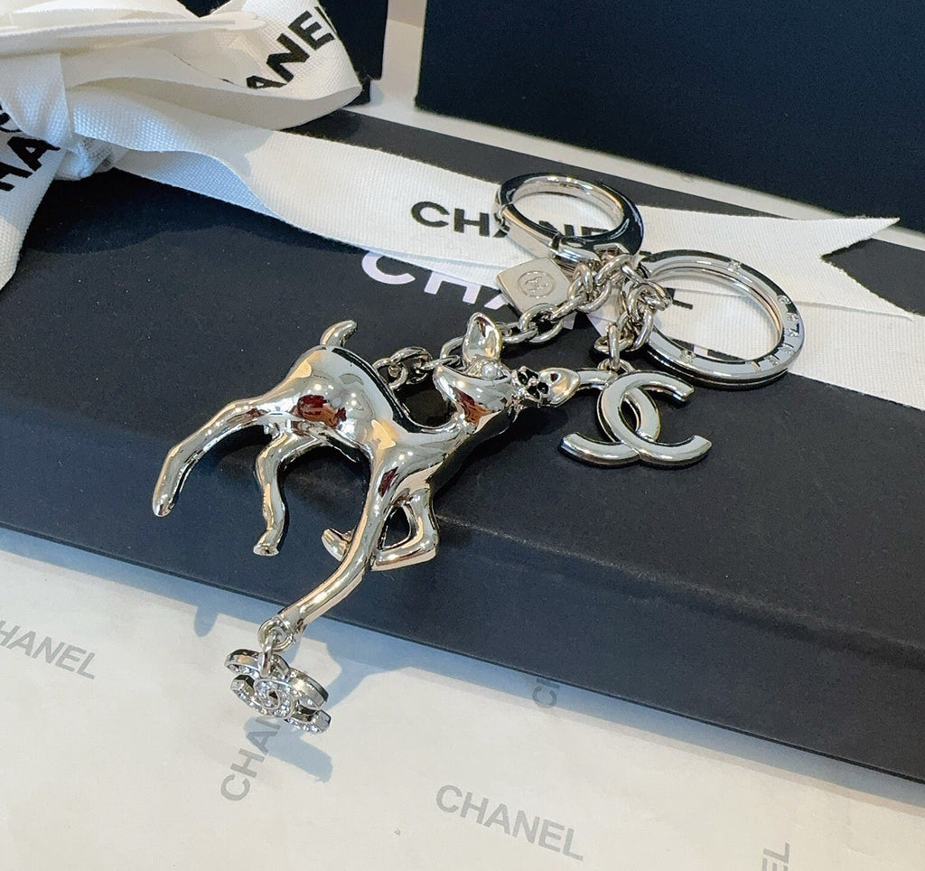 CHANEL Bag Charm Keychain