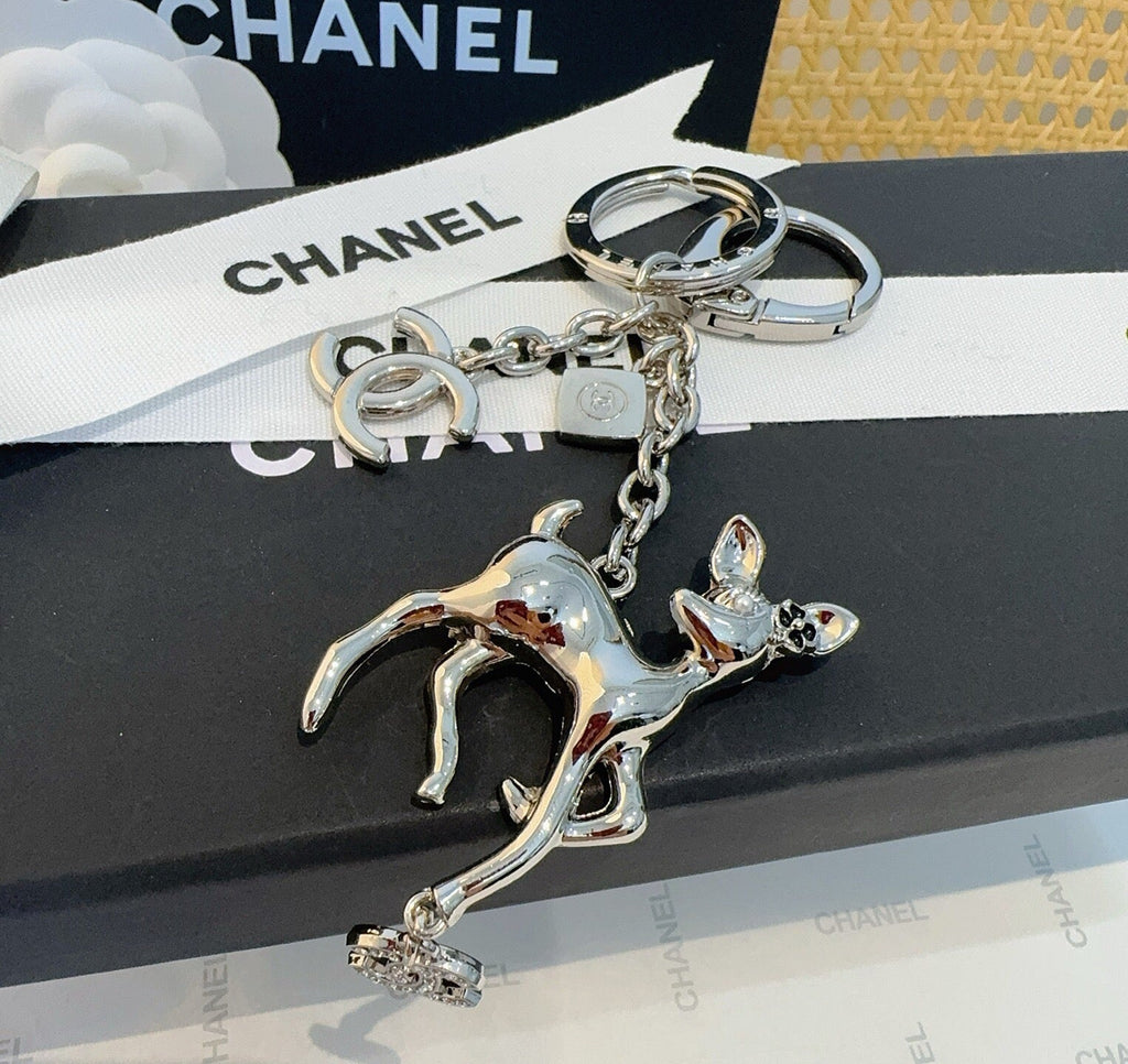 CHANEL Bag Charm Keychain
