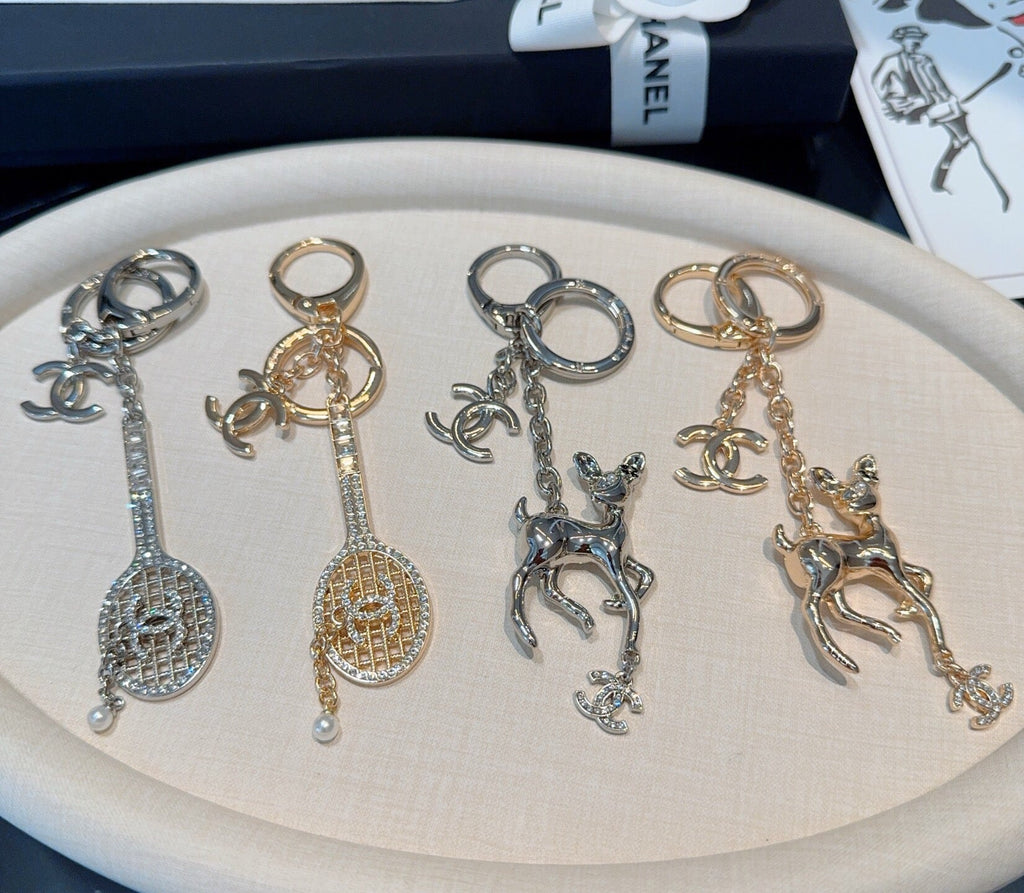 CHANEL Bag Charm Keychain