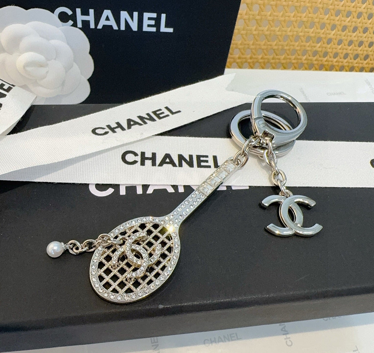 CHANEL Bag Charm Keychain