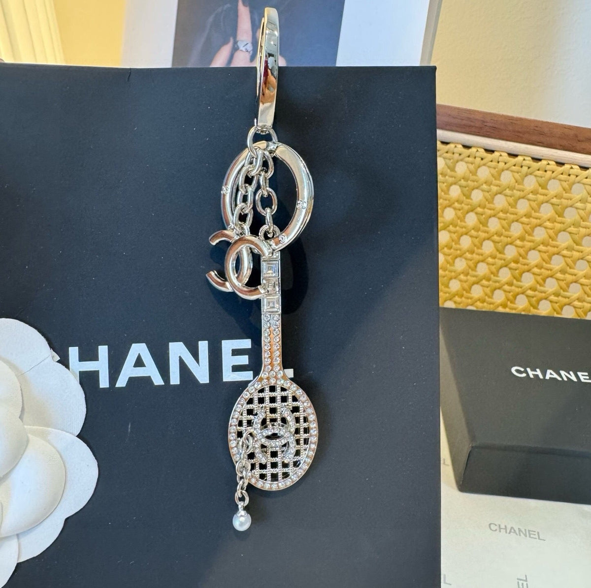 CHANEL Bag Charm Keychain