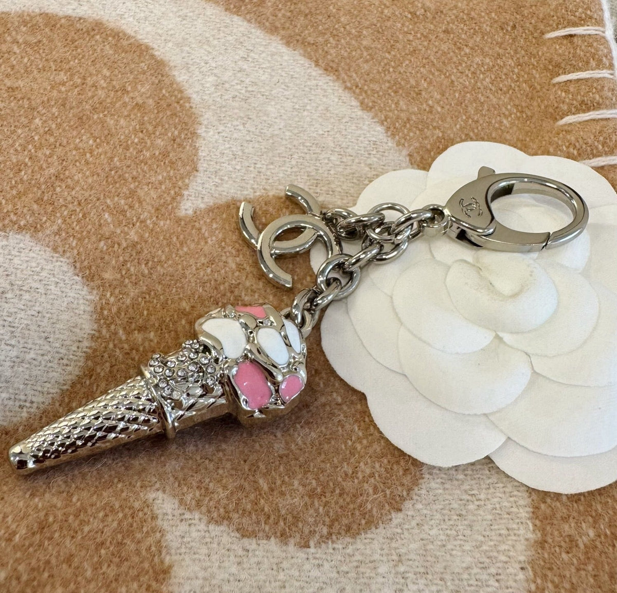 CHANEL Bag Charm Keychain