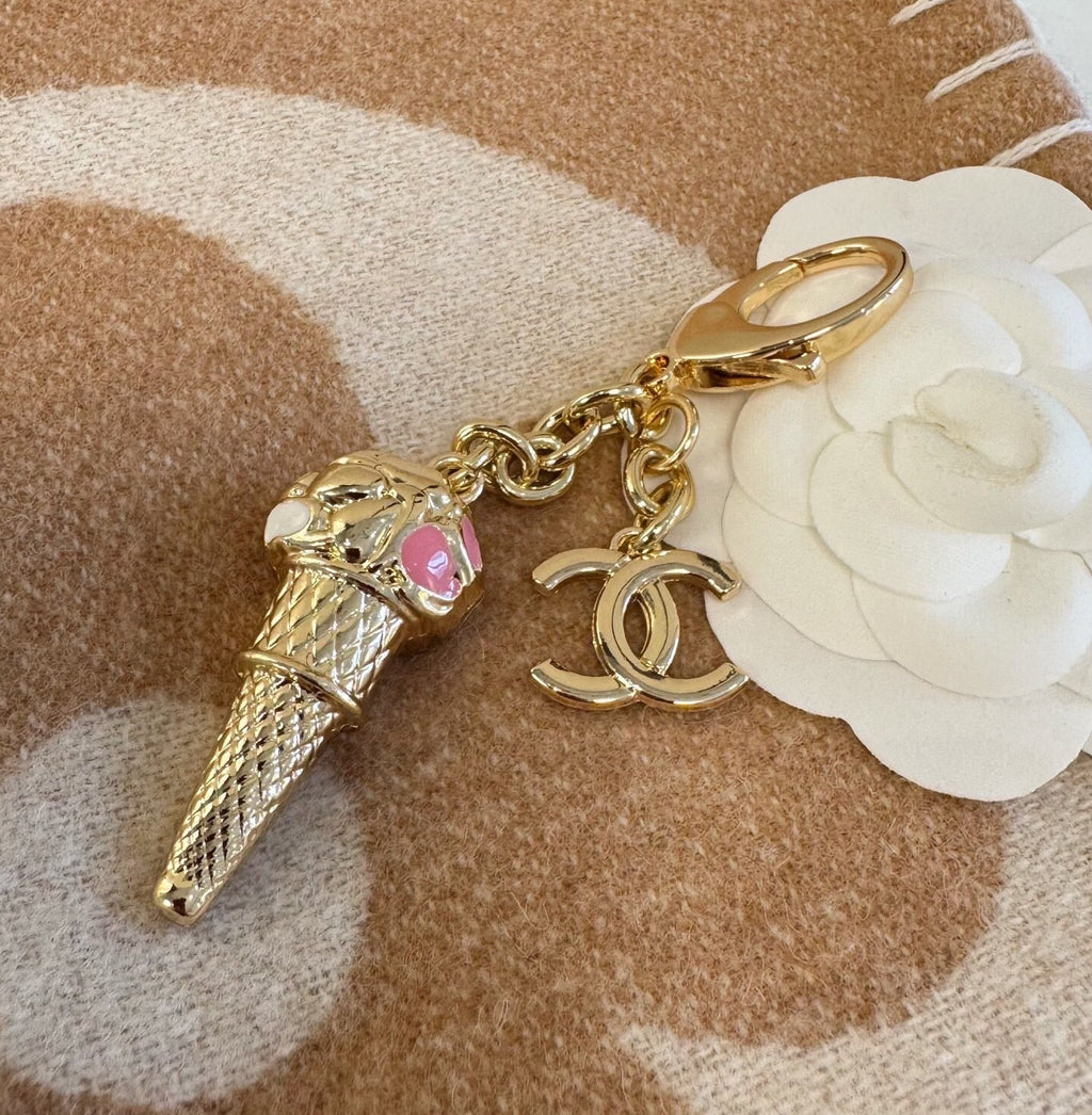 CHANEL Bag Charm Keychain