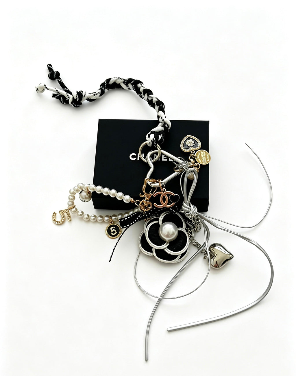 CHANEL Bag Charm Keychain