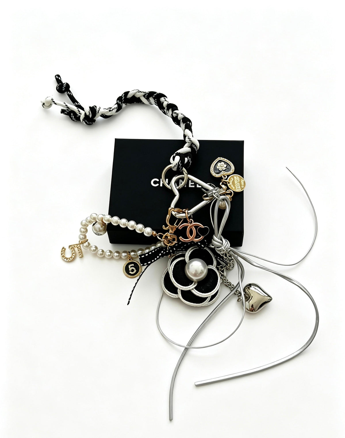 CHANEL Bag Charm Keychain