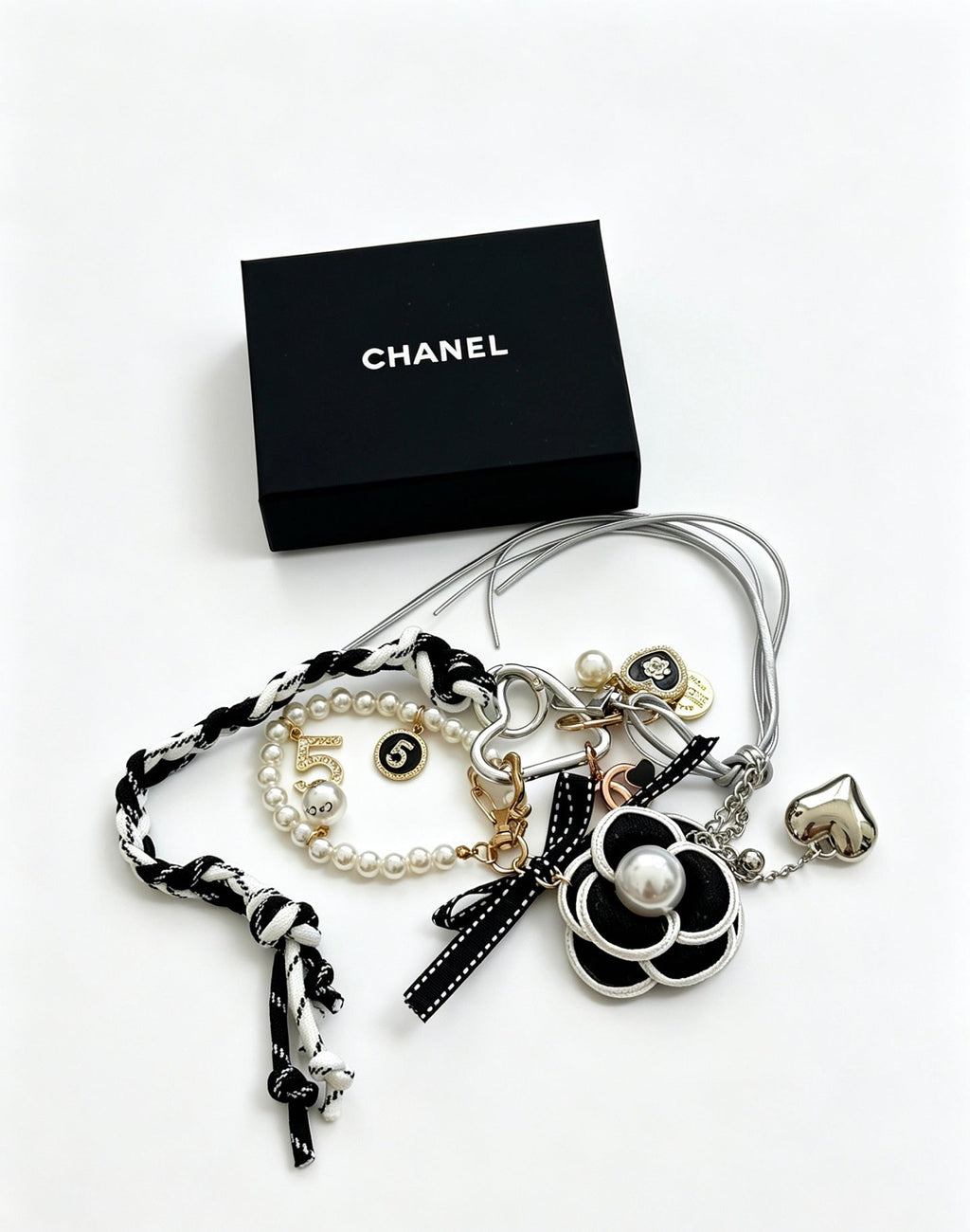 CHANEL Bag Charm Keychain