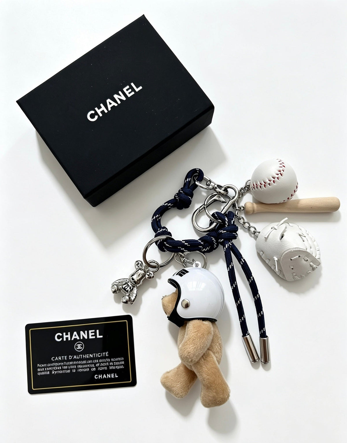 CHANEL Bag Charm Keychain