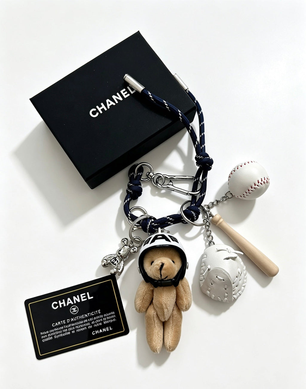 CHANEL Bag Charm Keychain