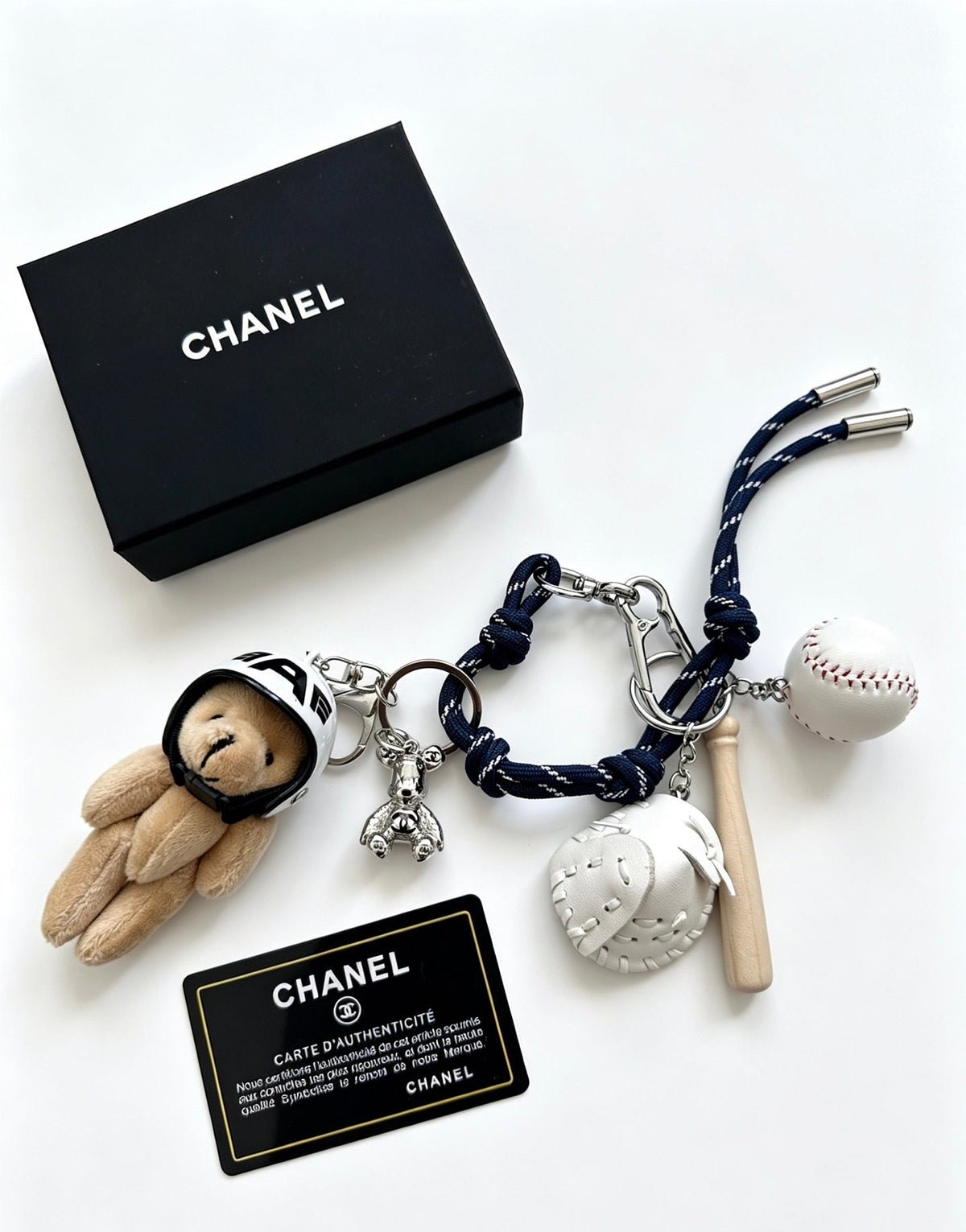 CHANEL Bag Charm Keychain