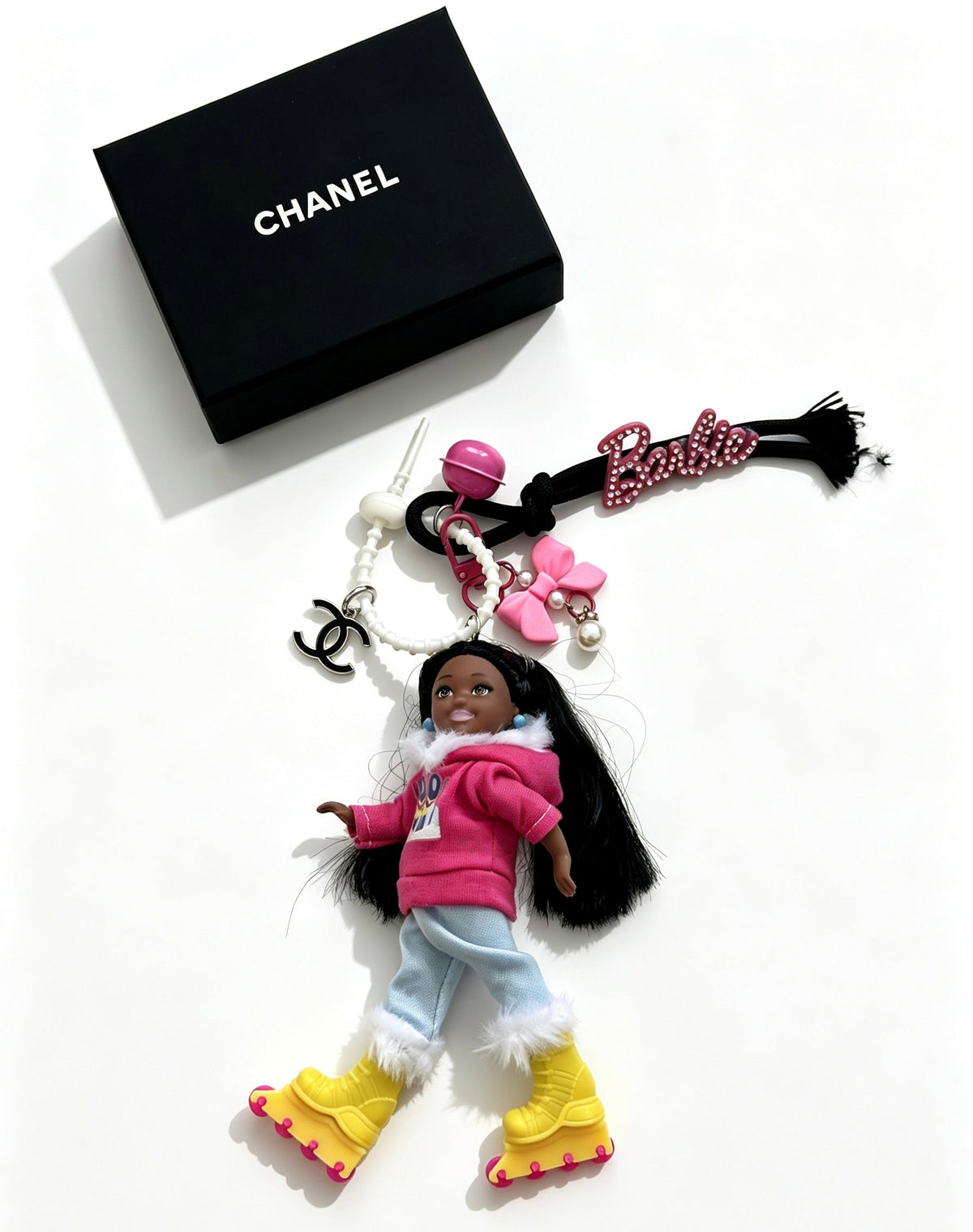 CHANEL Bag Charm Keychain