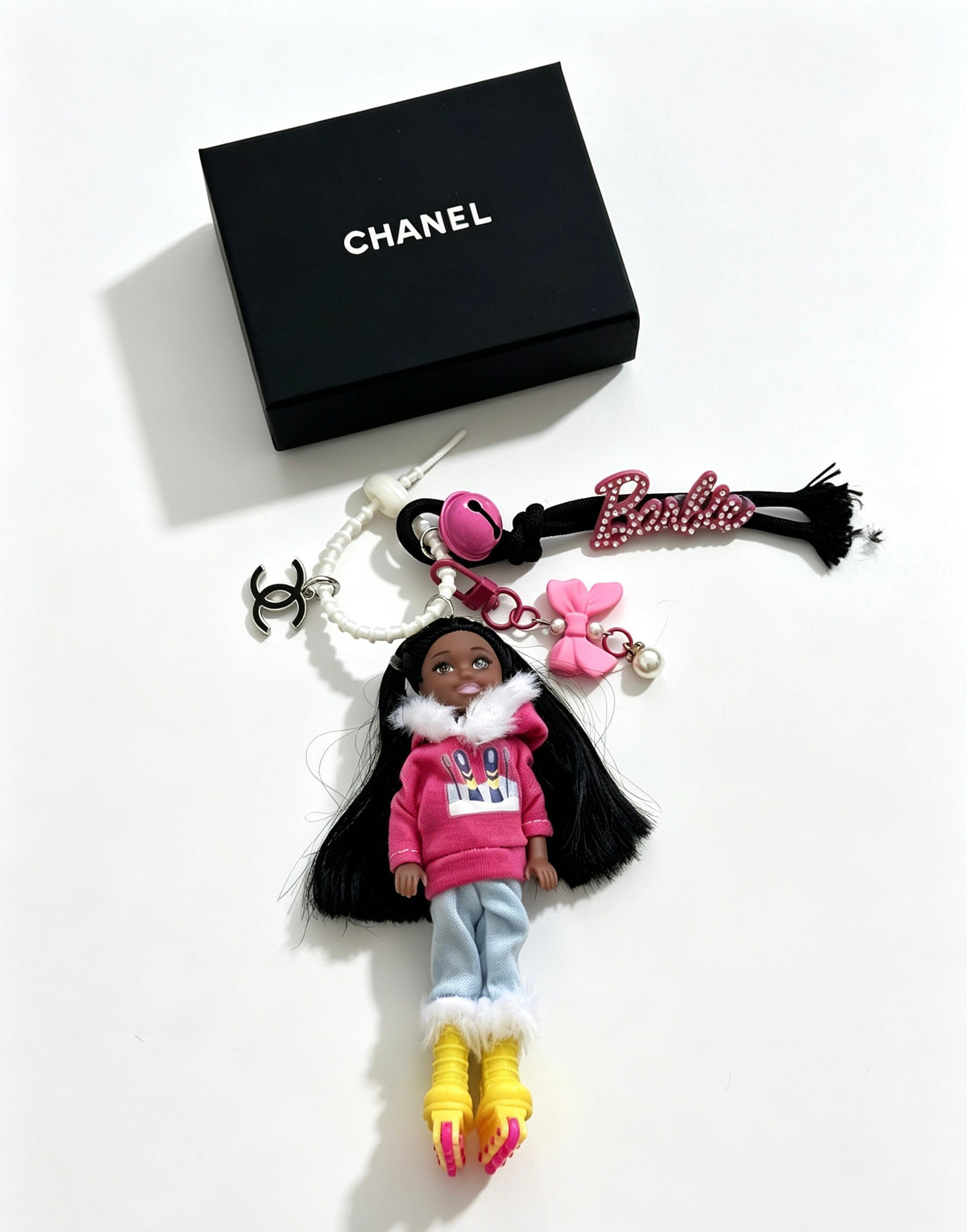 CHANEL Bag Charm Keychain