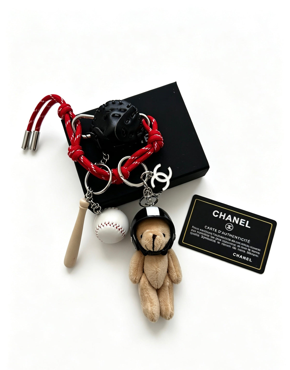 CHANEL Bag Charm Keychain