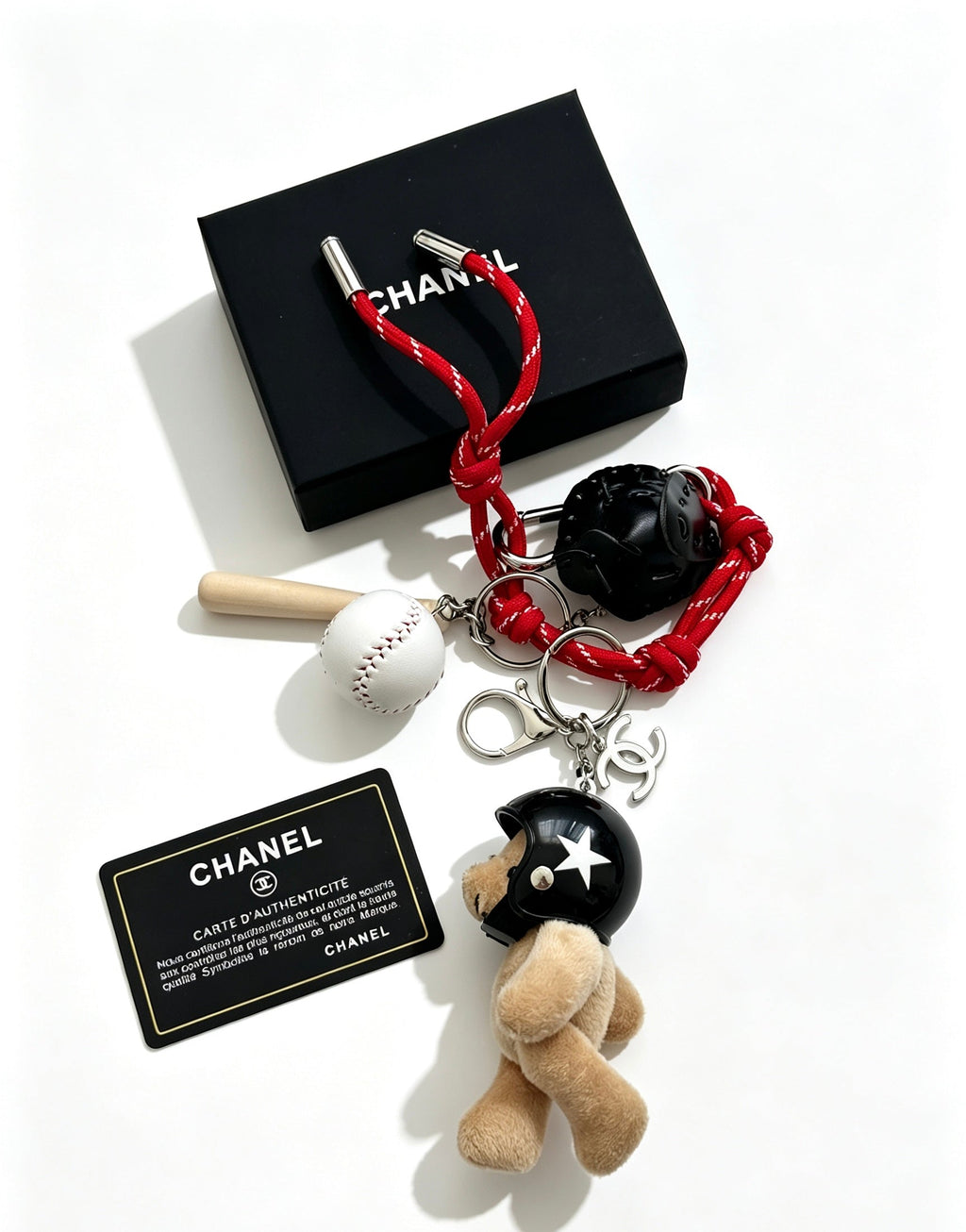CHANEL Bag Charm Keychain