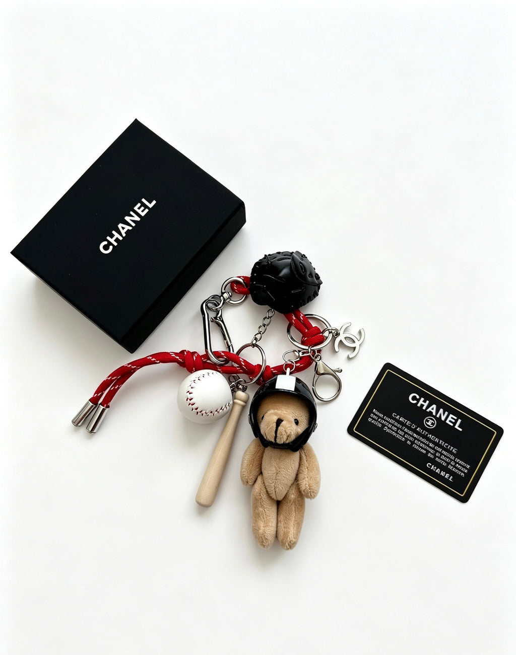 CHANEL Bag Charm Keychain