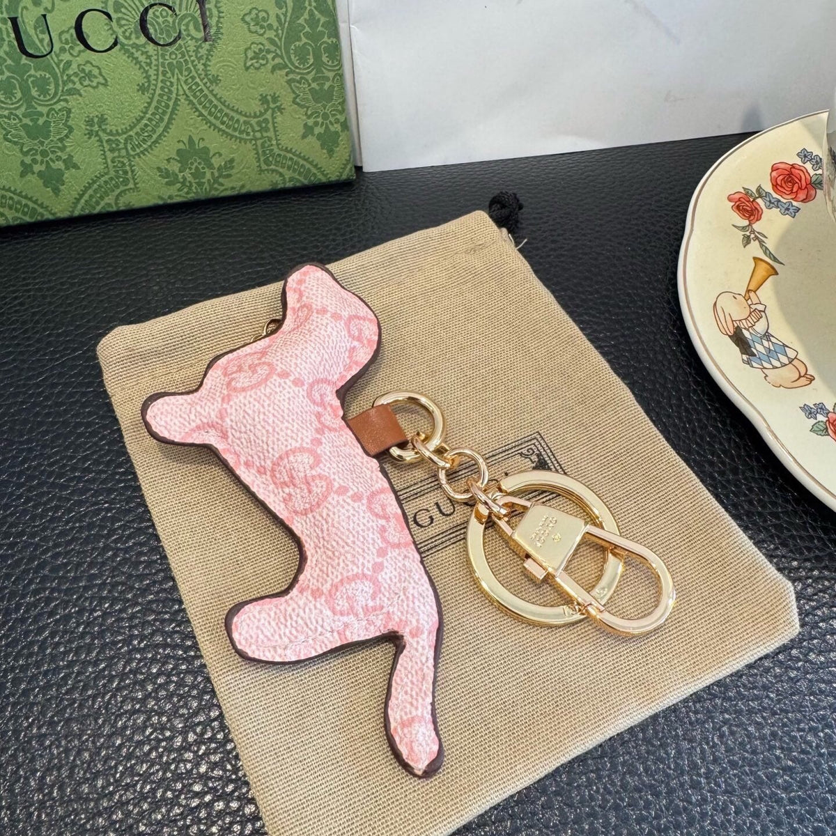 GUCCI Bag Charm Keychain