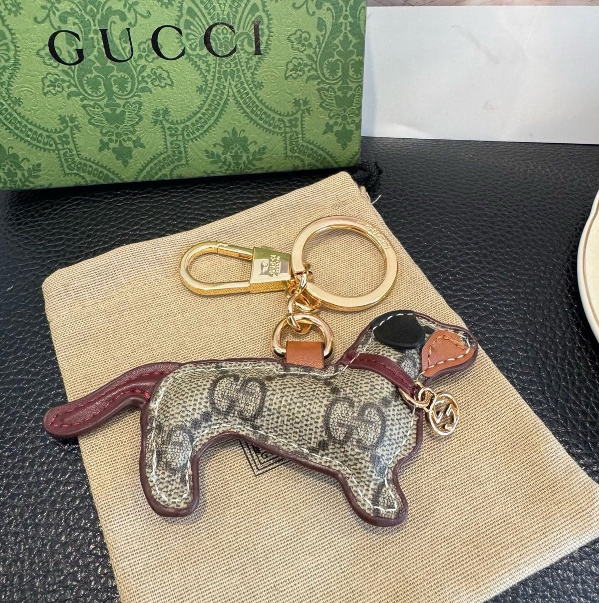 GUCCI Bag Charm Keychain