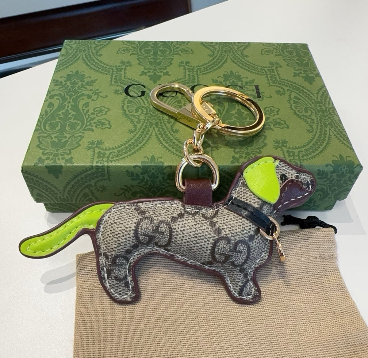 GUCCI Bag Charm Keychain