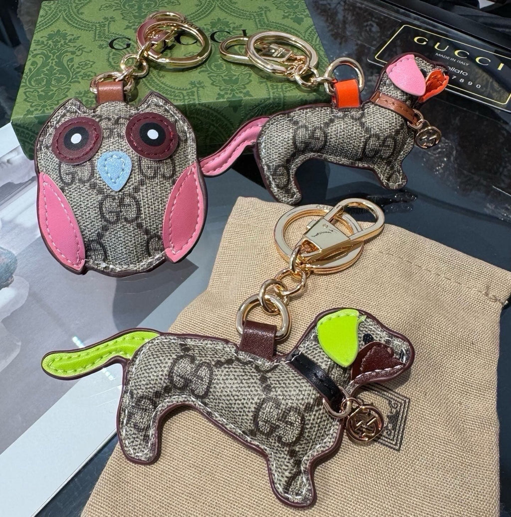 GUCCI Bag Charm Keychain