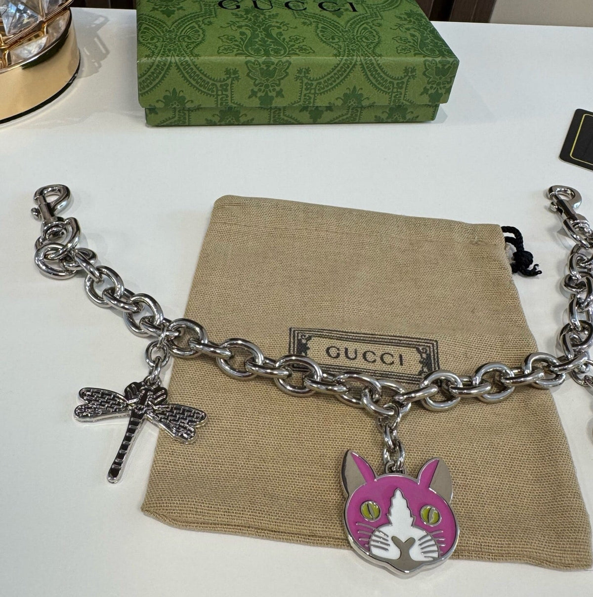 GUCCI Bag Charm Keychain