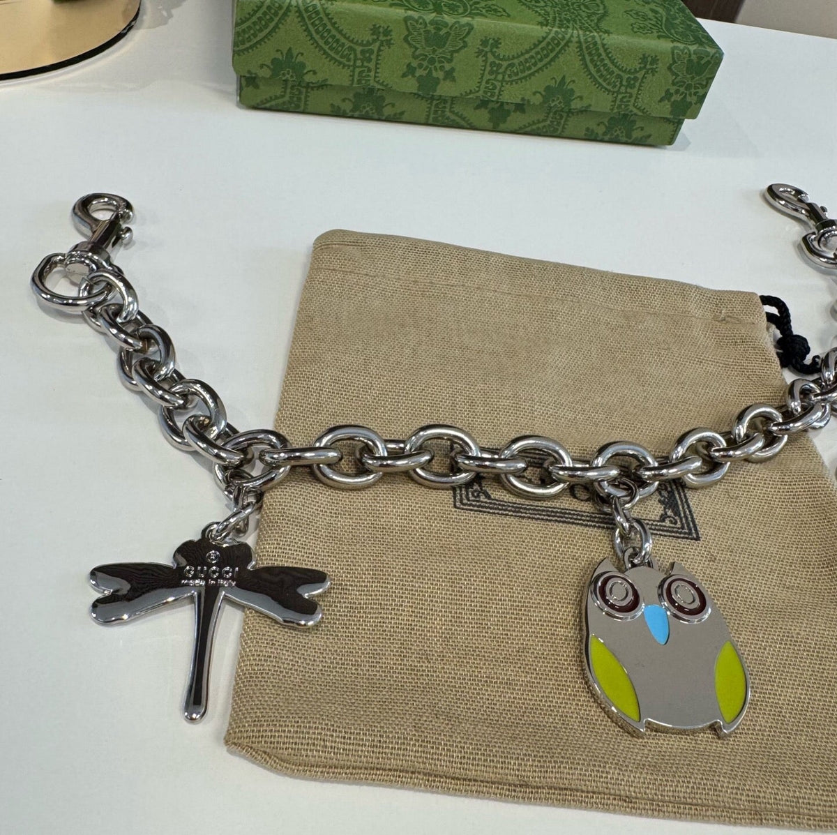 GUCCI Bag Charm Keychain