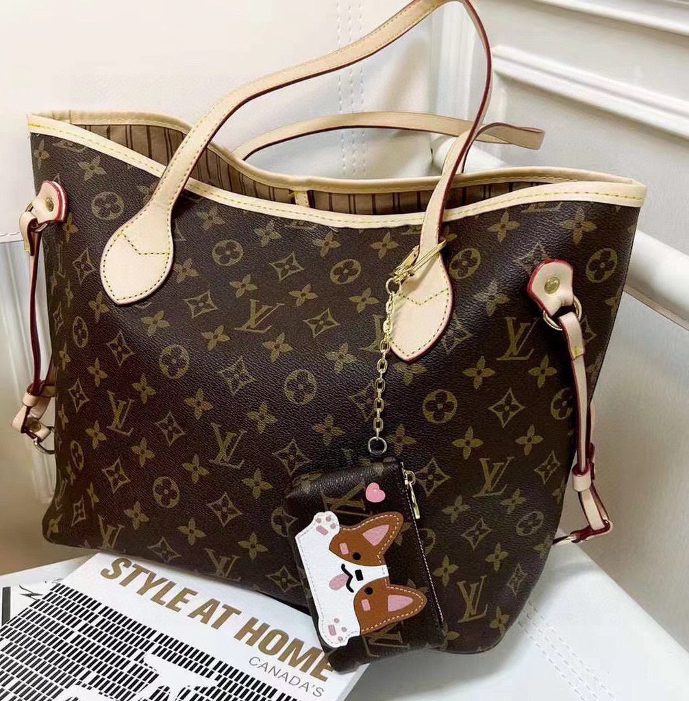 LOUIS VUITTON Panda Logo Mini Bag Bag Charm