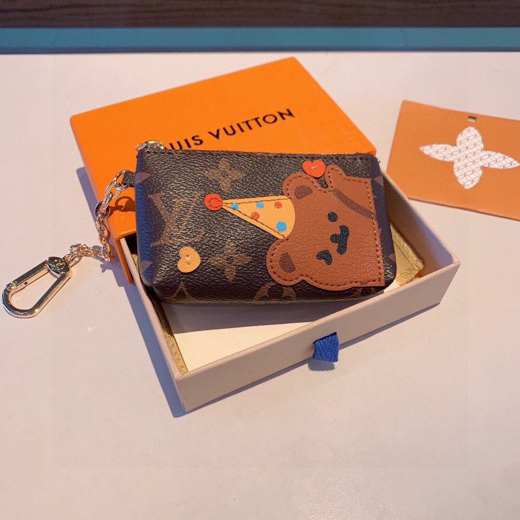 LOUIS VUITTON Panda Logo Mini Bag Bag Charm