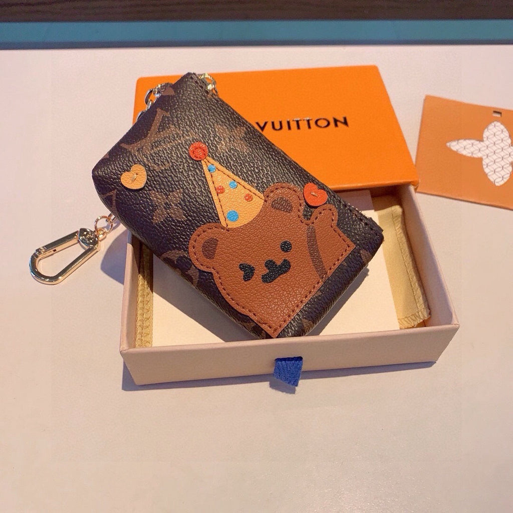 LOUIS VUITTON Panda Logo Mini Bag Bag Charm