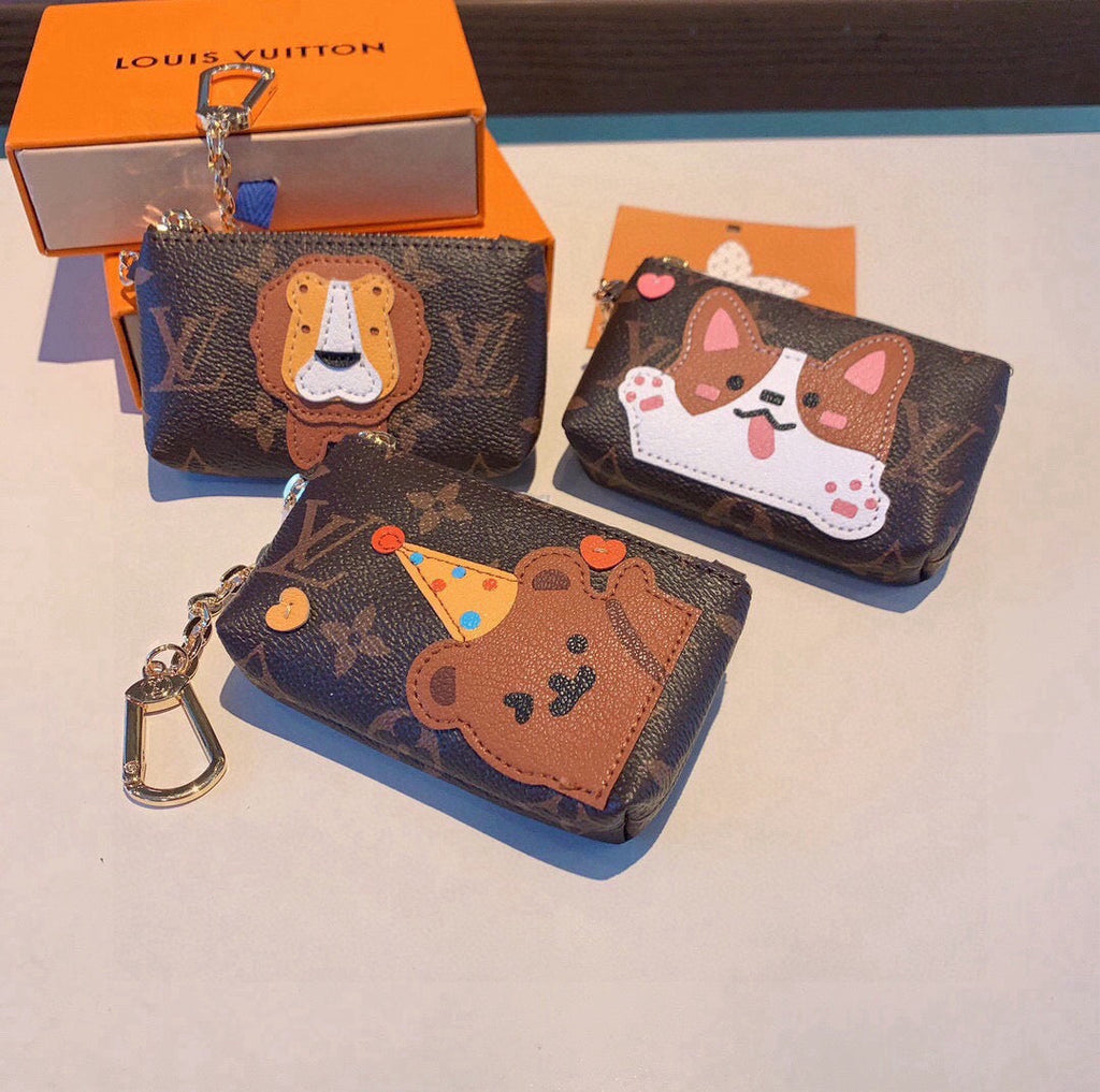 LOUIS VUITTON Panda Logo Mini Bag Bag Charm