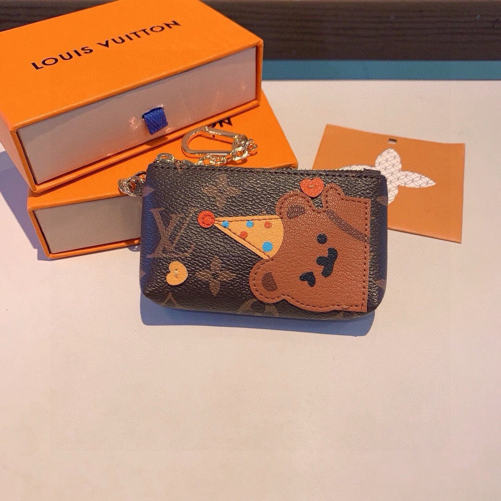 LOUIS VUITTON Panda Logo Mini Bag Bag Charm
