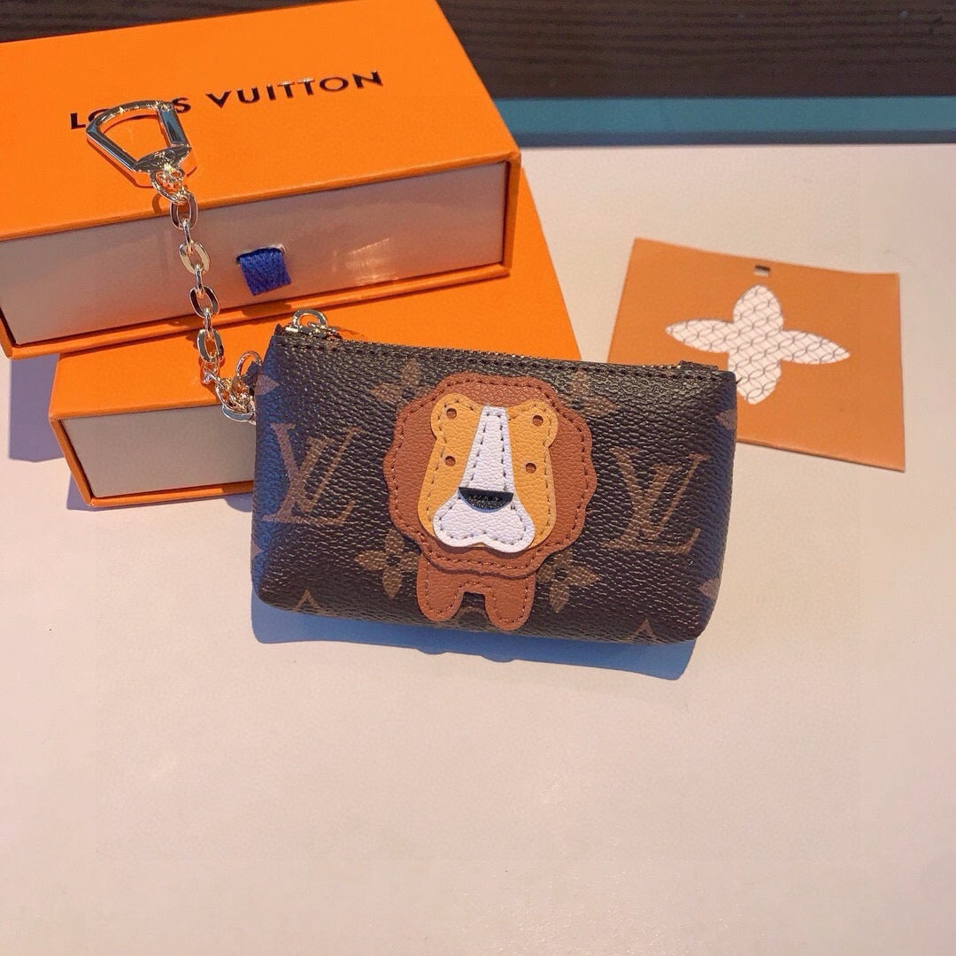 LOUIS VUITTON Panda Logo Mini Bag Bag Charm