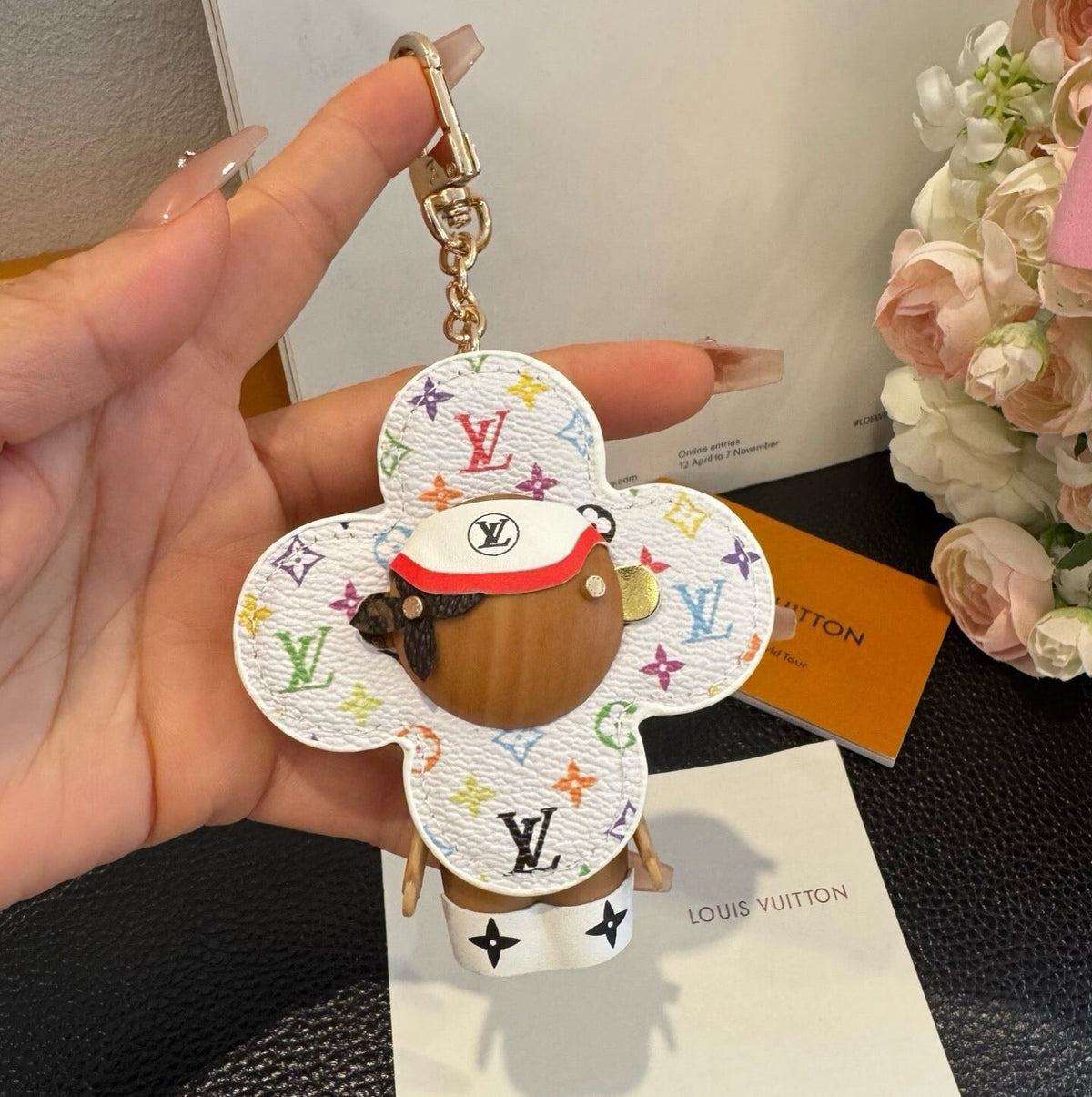 LOUIS VUITTON Bag Charm Keychain